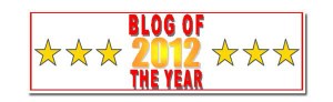 Blog of the Year Award 2012